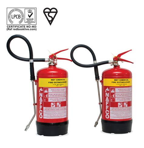 Portable Wet Chemical Fire Extinguishers Bsi Lpcb Naffco Fzco