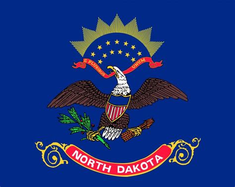 Flag Of North Dakota Image And Meaning North Dakota Flag Country Flags