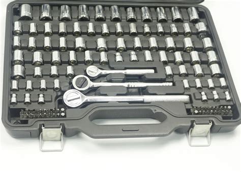 Combination Spanner Box Tool Kit Pcs Wrench Socket Set Buy Wrench