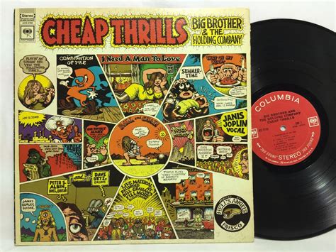 Janis Joplin Big Brother And The Holding Company Cheap Thrills Kcs 9700