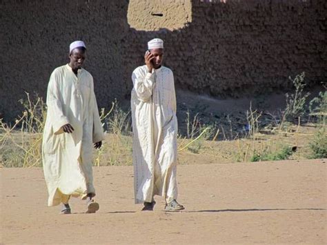 Men From Chad Chad Village Life Folk Dresses