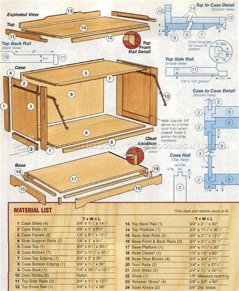 Maybe you would like to learn more about one of these? Barrister Bookcase Plans • WoodArchivist