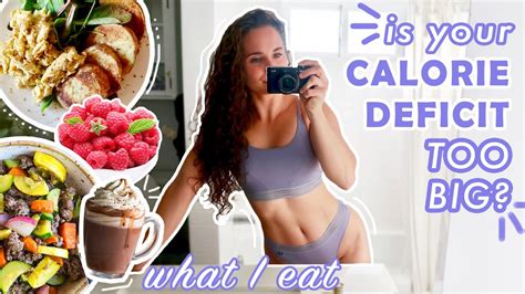 How Big Of A Calorie Deficit Do You Need To Lose Weight Full Day Of Eating Upper Body