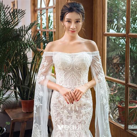 We have best mermaid wedding dresses 2021 on sale. Elegant Ivory Beach Wedding Dresses 2020 Trumpet / Mermaid ...