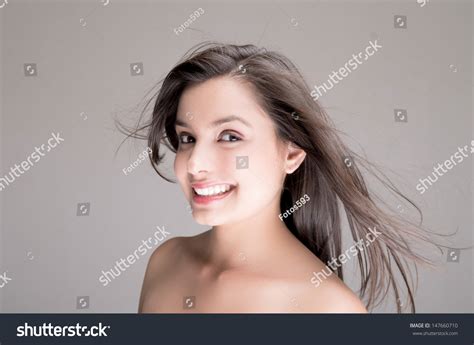 Happy Naked Topless Woman 스톡 사진 Shutterstock