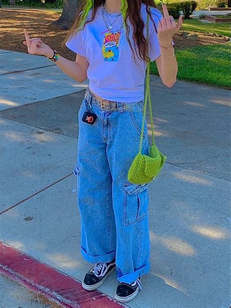 ⇢ ˗ˏˋ꒰ S4nr1ofa1ry ☁️·̩͙ Indie Fashion Teen Fashion Outfits Skater