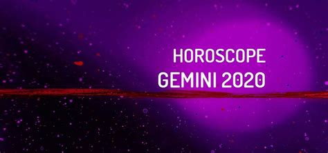 Gemini Horoscope 2020 Wemystic