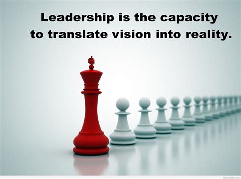 leaders are people who focus attention on a vision