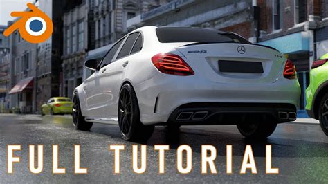 Blender Realistic Car Animation Tutorial Beginner Youtube