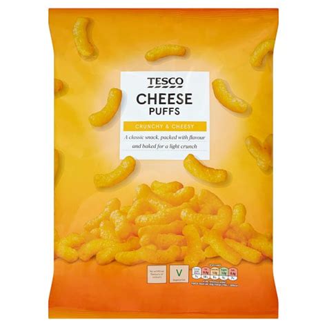 Tesco Cheese Puff Snacks 150G - Groceries - Tesco Groceries