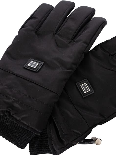 Tommy Hilfiger Tech Touchscreen Gloves Black Standout