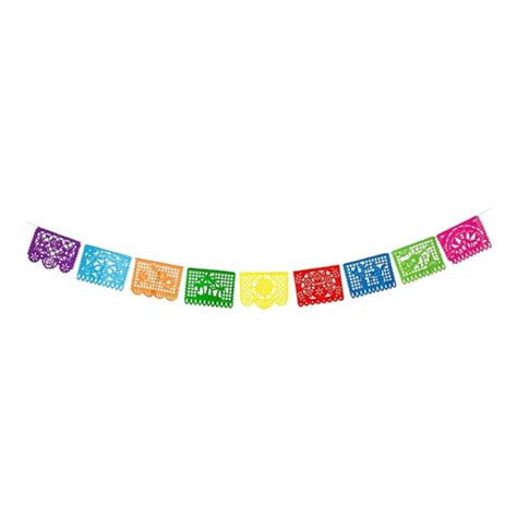 Mexican Party Banner Banner Garland Colorful Reusable Mexican Themed