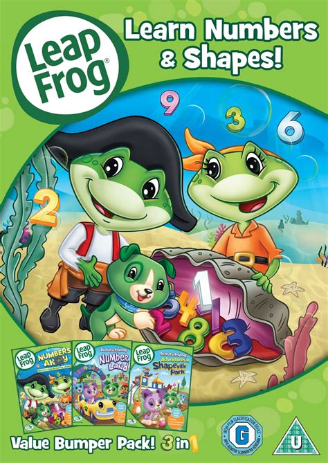Chez Maximka Leapfrog Numbers Learn Numbers And Shapes Dvd