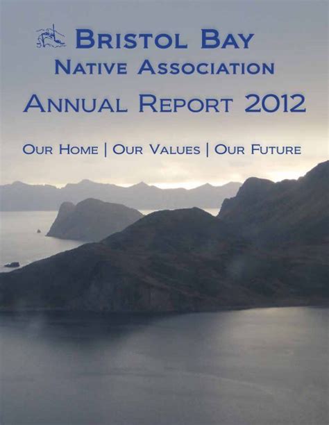 2012 Annual Report Bristol Bay Native Association