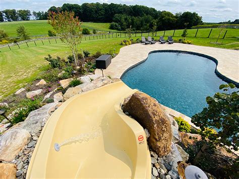 Best Pool Slides For Inground Pools Woodfield Outdoors