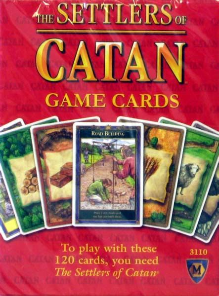 But you probably knew that. Settlers of Catan - Replacement Card Deck - WorldofBoardGames.com