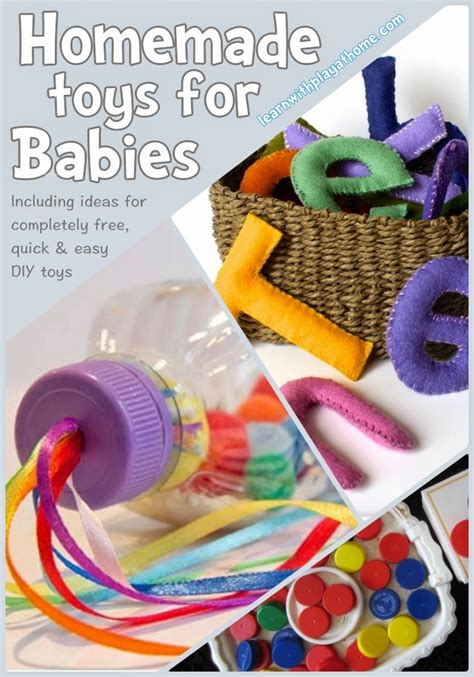 Learn With Play At Home 8 Homemade Toys For Babies