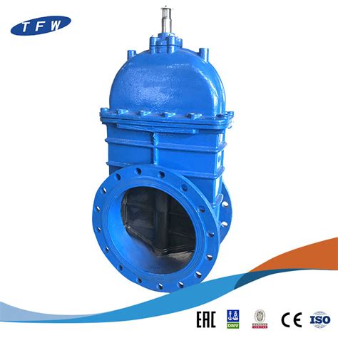 Awwa Ductile Iron Flanged Ends Non Rising Stem Control Water Flange