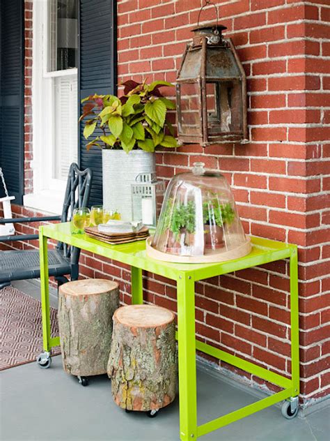 Front Porch Makeovers For Summer 2013 From Bhg Modern Furniture Deocor