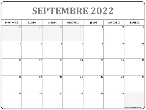 Calendrier Septembre 2022 A Imprimer Icalendrier Images Rezfoods