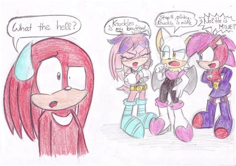 Knuckles Julie Su Rouge And Sonia Sonic Couples Fan Art 14865818