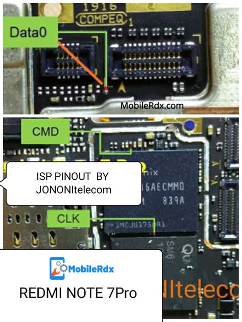 Redmi K Isp Emmc Pinout Test Point Edl Mode Images
