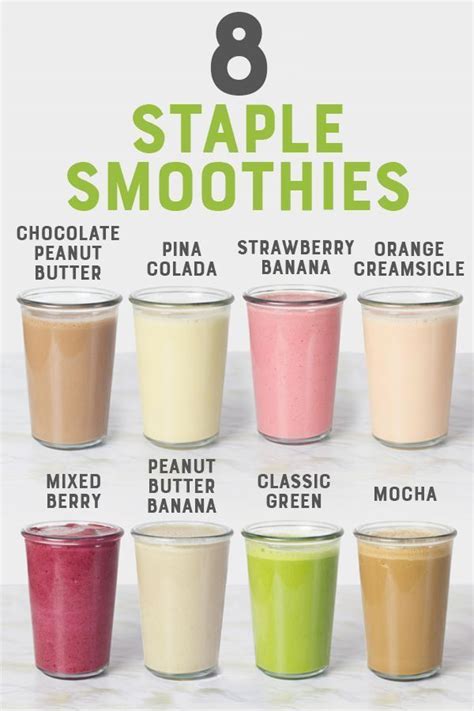 How To Make A Smoothie 27 Simple Smoothie Recipes To Try Recipe In