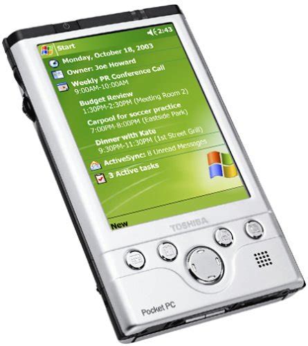 Pdas And Handhelds Toshiba E755 Pocket Pc With Windows Mobile 2003