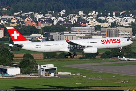 Hb Jhl Swiss Airbus A330 300 At Zurich Photo Id 772903 Airplane