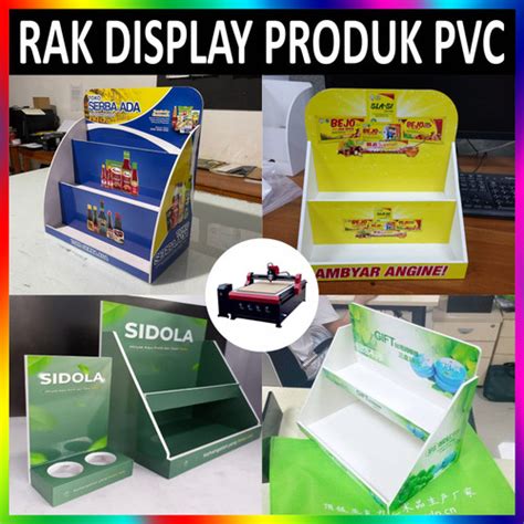Jual Custom Rak Display Produk Serbaguna Pvc Berbagai Bentuk Ukuran