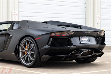 Used 2014 Lamborghini Aventador Lp 700 4 Roadster For Sale Special