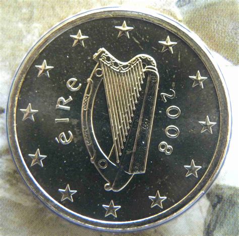 Ireland 50 Cent Coin 2008 Euro Coinstv The Online Eurocoins Catalogue