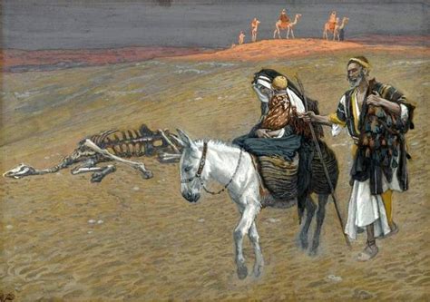 Flight Into Egypt James Tissot Oil Painting Reproductions And Prints