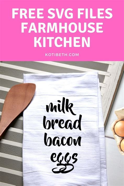 Download Farmhouse Kitchen Towels Free SVG Files | How to make tea, Crafts to make, sell, Diy craft projects