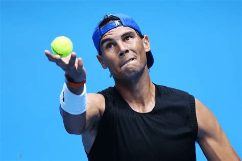Rafael Nadal Practice Session Friday Melbourne 2019 Australian Open 2