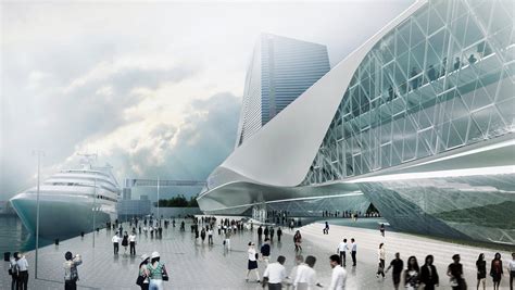 Keelung Gateway Port Terminal Asymptote Architecture Archinect