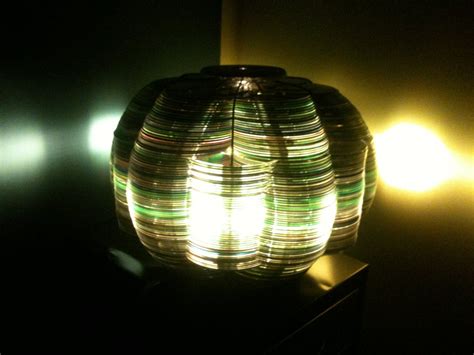 Recycled Cds Lamp 5 Steps With Pictures Instructables