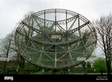 English World War Ii Radar At An Airbase In England Stock Photo