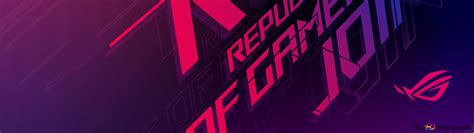 Asus Rog Republic Of Gamers Rog Strix 4k Wallpaper Download