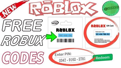 Roblox Gift Card Codes Get Free Code From Generator Tool In 2020