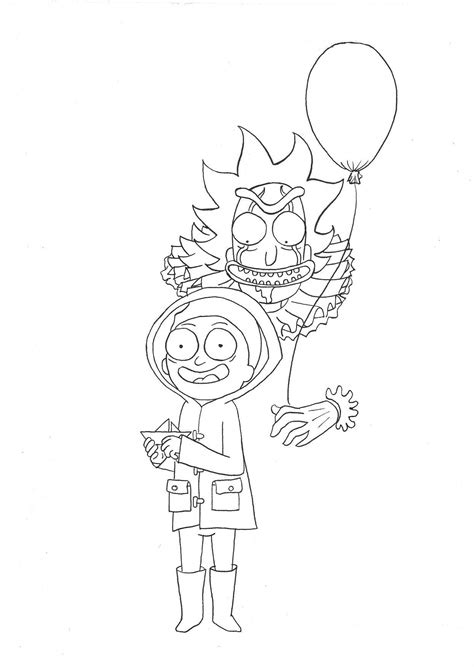 Rick And Morty Coloring Pages In 2020 Rick And Morty Drawing Rick