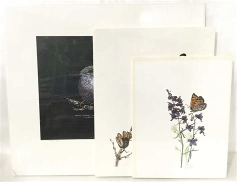 Lot 3 Mel Dobson Pencil Signed Lithographs