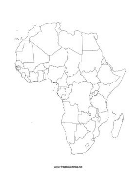 Then, we might help you with this. This printable map of the continent of Africa is blank and can be used in classrooms, business ...