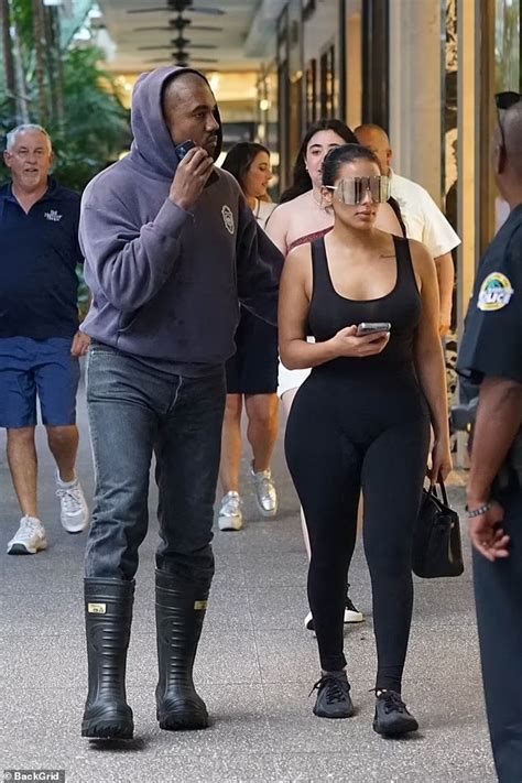 Kanye West Enjoys A Day Of Retail Therapy With New Girlfriend Chaney