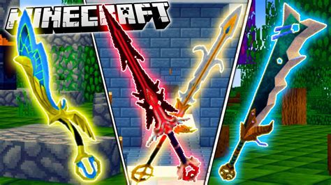 Minecraft God Swords Mod Fight Giant Bosses With The Strongest