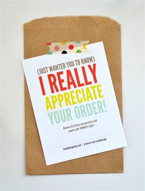 Thank You For Your Purchase Template Instant Download Etsy