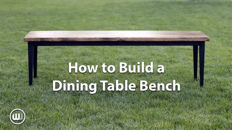 Building New Dining Table Benches It Was Time Free Plan Youtube
