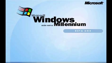 Installing Windows Millenniumwindows Me Build 2380 Youtube