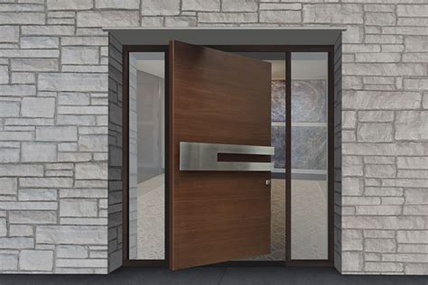 Modern Pivot Doors By Glenview Doors Custom Front Entry Doors Wood