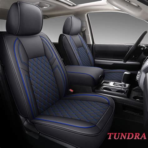 Amazon.com: Coverado Tundra Seat Covers, Waterproof Leather Car Seat
